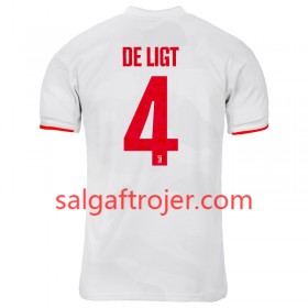 Juventus Fodboldtrøjer Matthijs de Ligt 4 Udebanesæt 2019/20 Kort ærmer